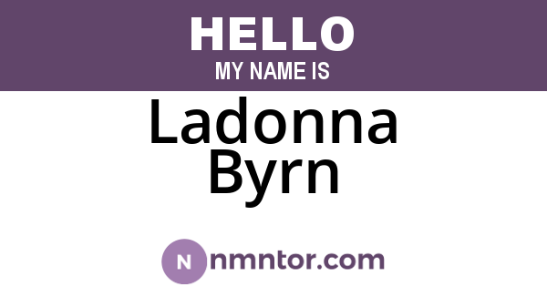 Ladonna Byrn