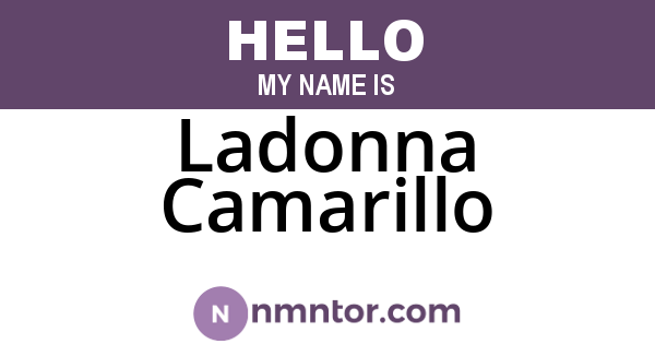 Ladonna Camarillo