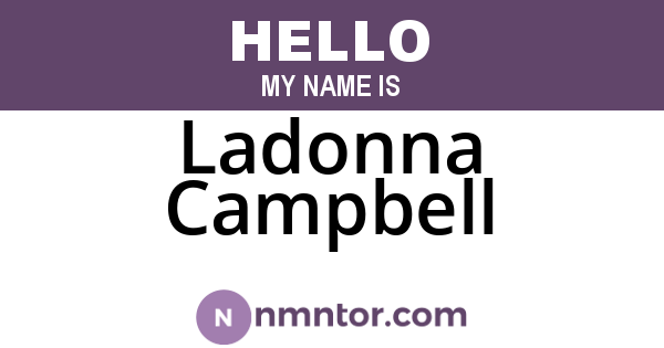 Ladonna Campbell