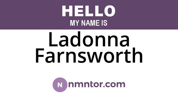 Ladonna Farnsworth