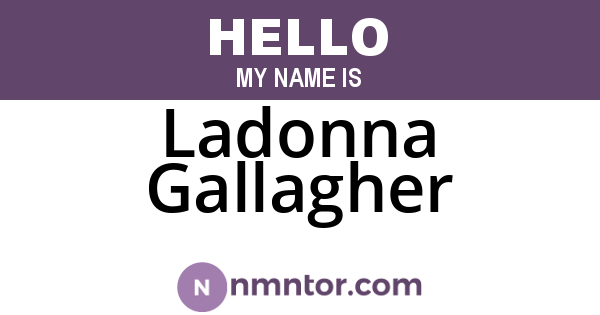 Ladonna Gallagher