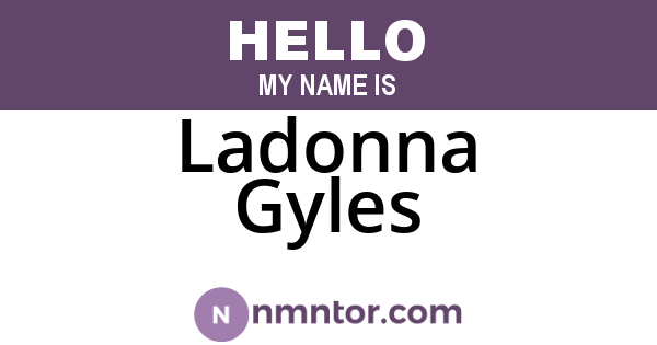 Ladonna Gyles