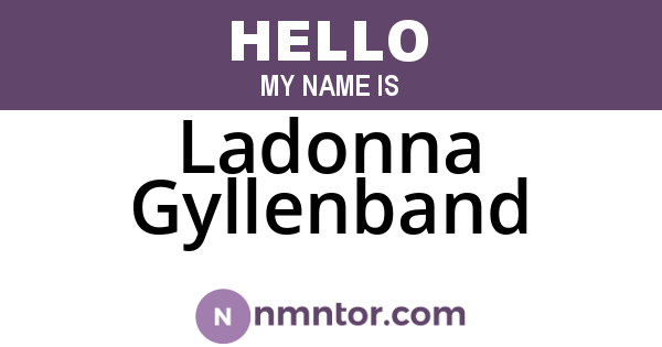 Ladonna Gyllenband