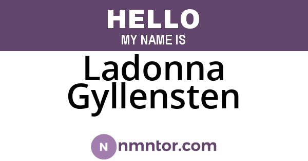 Ladonna Gyllensten