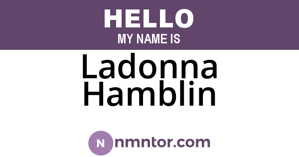 Ladonna Hamblin