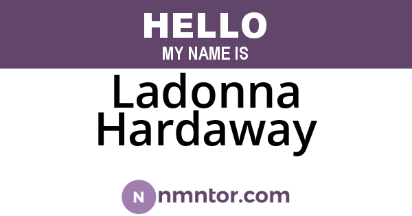 Ladonna Hardaway