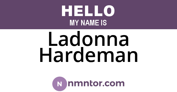Ladonna Hardeman