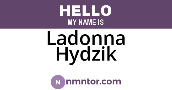 Ladonna Hydzik