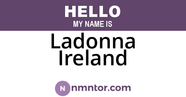 Ladonna Ireland