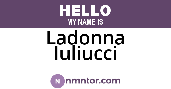 Ladonna Iuliucci