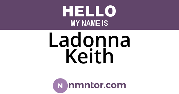 Ladonna Keith