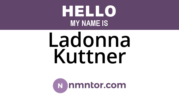 Ladonna Kuttner