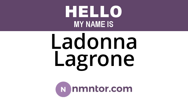 Ladonna Lagrone