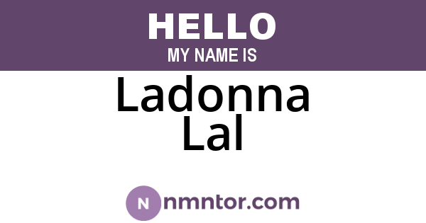 Ladonna Lal