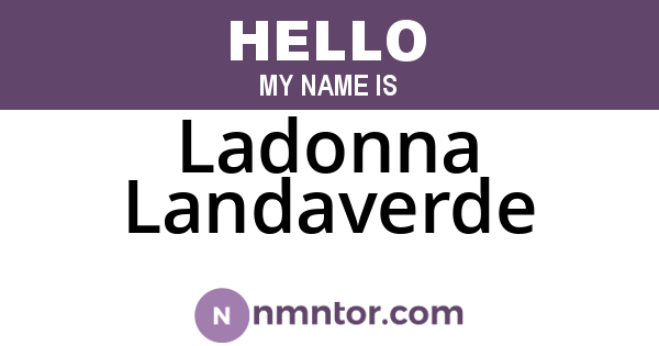 Ladonna Landaverde