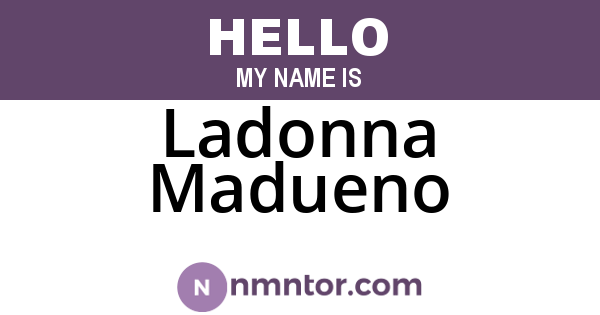 Ladonna Madueno