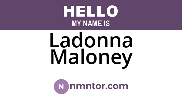 Ladonna Maloney