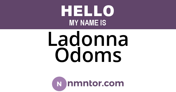 Ladonna Odoms