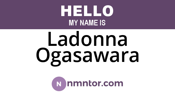 Ladonna Ogasawara