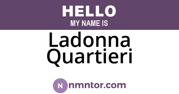 Ladonna Quartieri