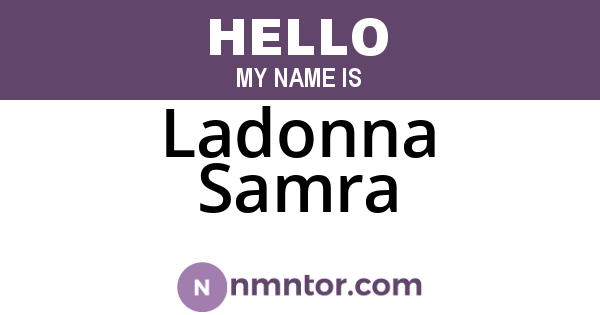 Ladonna Samra