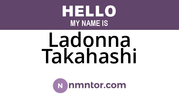 Ladonna Takahashi