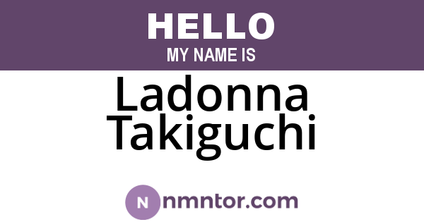 Ladonna Takiguchi