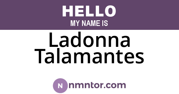 Ladonna Talamantes