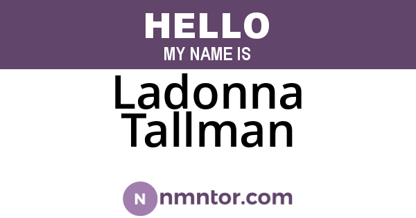 Ladonna Tallman