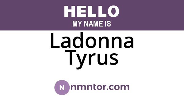 Ladonna Tyrus