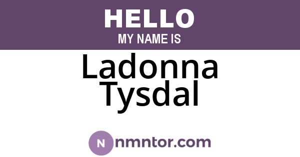 Ladonna Tysdal
