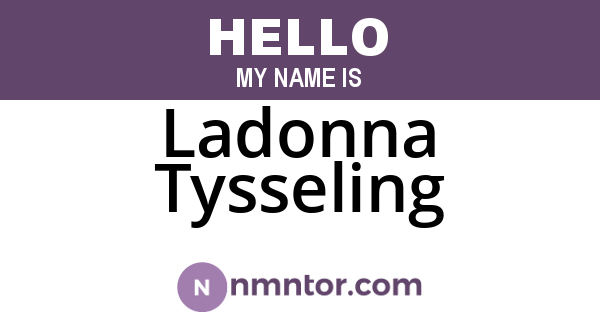 Ladonna Tysseling