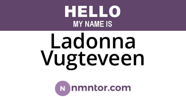 Ladonna Vugteveen