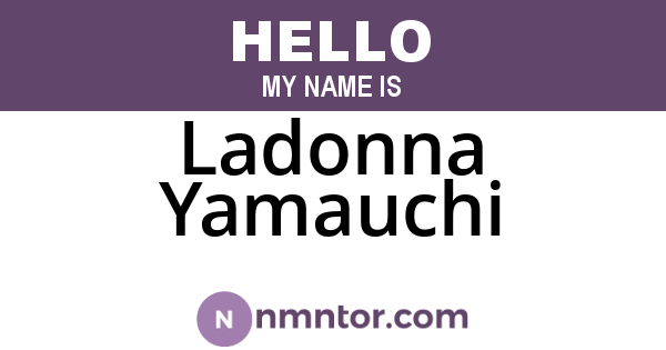 Ladonna Yamauchi