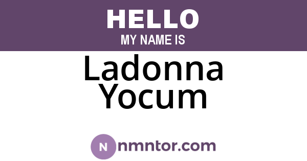 Ladonna Yocum