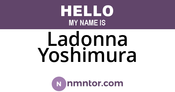 Ladonna Yoshimura