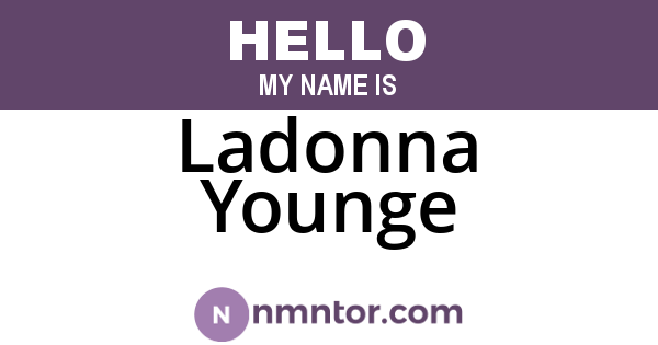 Ladonna Younge