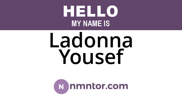 Ladonna Yousef