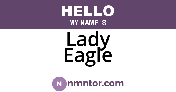 Lady Eagle
