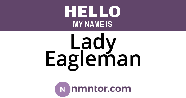 Lady Eagleman