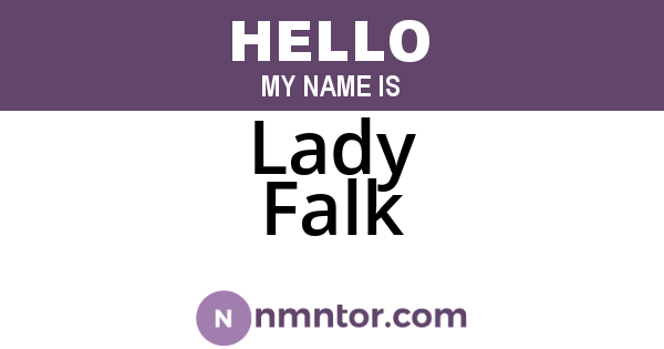 Lady Falk