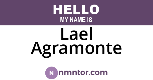 Lael Agramonte