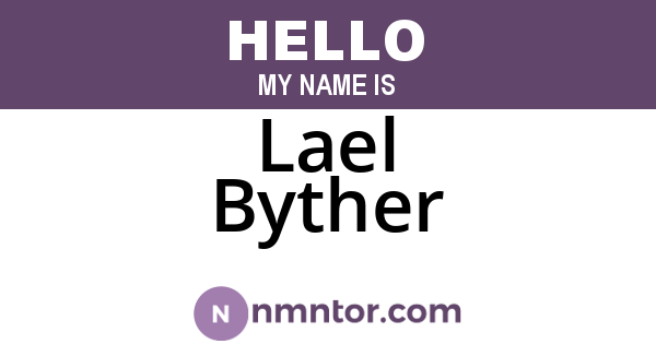 Lael Byther