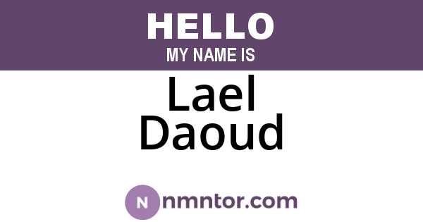 Lael Daoud