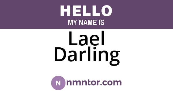 Lael Darling