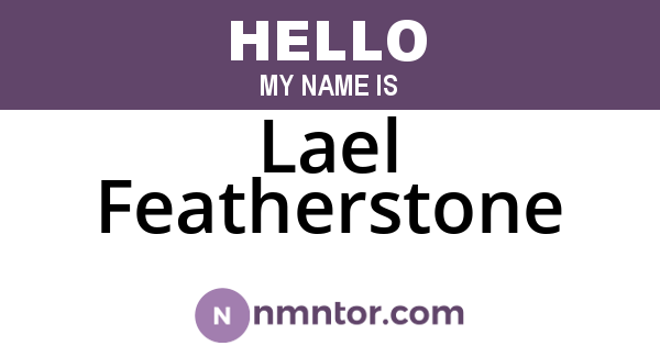 Lael Featherstone