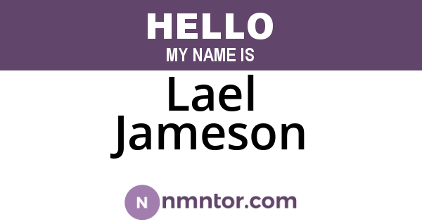 Lael Jameson