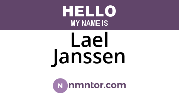 Lael Janssen
