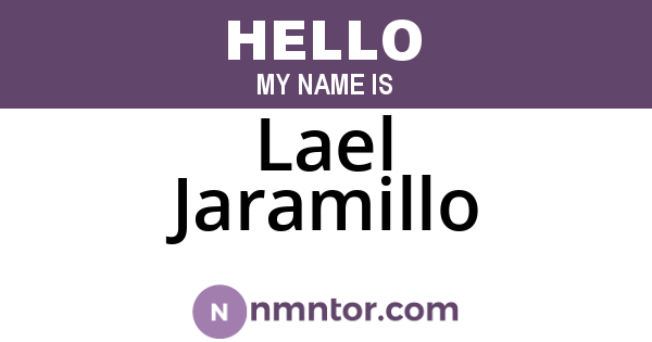 Lael Jaramillo