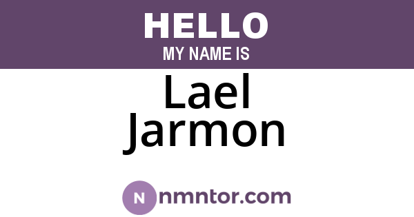 Lael Jarmon
